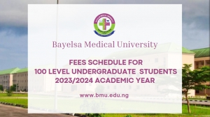 FEES STRUCTURE - 100 LEVEL UNDERGRADUATE